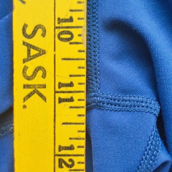 ZYIA Light & Tight active wear leggings cyan women's size 12 - Picture 13 of 13